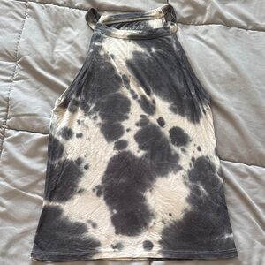 Mudd Tie-Dye Halter Neck Shirt (M)